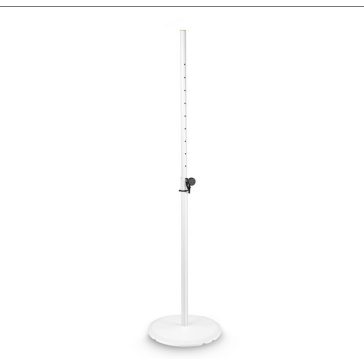   Gravity SSP WB SET 1 W – Fehér Hangfalállvány Öntöttvas Körtalppal (35 mm, 1005-1800 mm, 25 kg teherbírás)