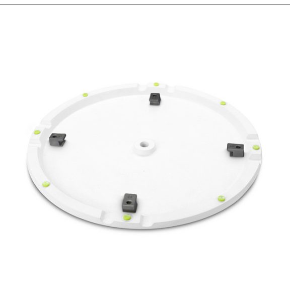Gravity SSP WB SET 1 W – Fehér Hangfalállvány Öntöttvas Körtalppal (35 mm, 1005-1800 mm, 25 kg teherbírás)