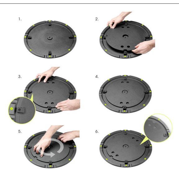 Gravity SSP WB SET 1 W – Fehér Hangfalállvány Öntöttvas Körtalppal (35 mm, 1005-1800 mm, 25 kg teherbírás)