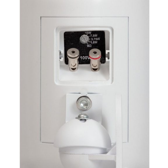 HELVIA LIVEO-420 PWH – 4" Kültéri / Beltéri Fali Hangszóró Pár (IP65, 100V / 8 Ohm, Fehér)