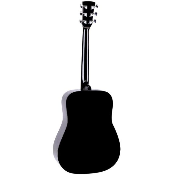  Soundsation YOSEMITE-DN-BK – 4/4 Dreadnought Akusztikus Gitár Fekete