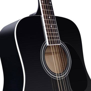   SOUNDSATION YELLOWSTONE-DN-BK - Dreadnought akusztikus gitár fenyő fedlappal