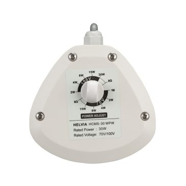   HELVIA HCMS-30 WPW - 30 W vízálló oszlopos hangszóró pár fehér