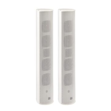   HELVIA HCMS-60 WPW - 60 W vízálló oszlopos hangszórópár fehér