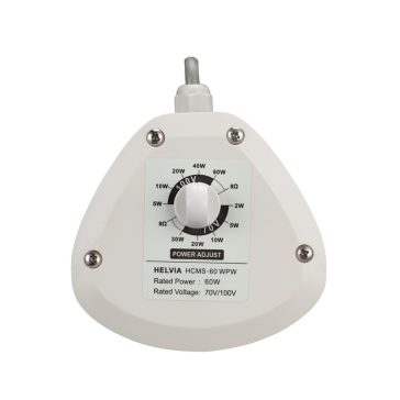   HELVIA HCMS-60 WPW - 60 W vízálló oszlopos hangszórópár fehér