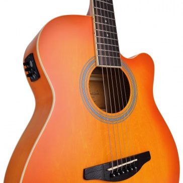   SOUNDSATION SAGUARO-HW-CE OR - Hand wiped cutaway akusztikus gitár előerősítővel