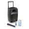 Soundsation GO-SOUND 10AIR -  akkumulátoros PA rendszer MP3, BT VHF mikrofonnal és Go-Sound Air applikációs vezérléssel