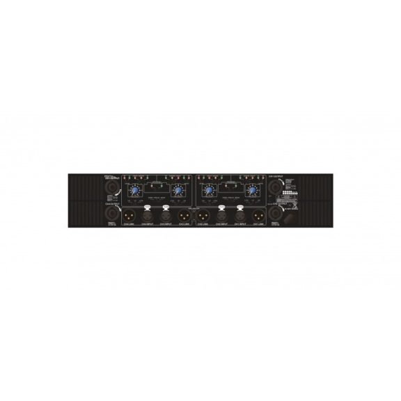 HELVIA ZEUS 804X - 4-CH Low-Impedance 4x800W Power Amplifiers with Crossover