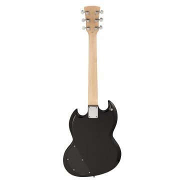   SOUNDSATION BUFFALO-ST BK - Buffalo Standard dupla cutaway elektromos gitár két humbuckerrel , csavarozott nyakkal