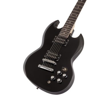   SOUNDSATION BUFFALO-ST BK - Buffalo Standard dupla cutaway elektromos gitár két humbuckerrel , csavarozott nyakkal