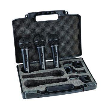   Soundsation VOCAL 300 PRO 3P - 3 db-os VOCAL 300 PRO dinamikus mikrofon szett