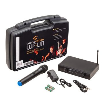   SOUNDSATION WF-U11HA - UHF Plug and Play vezeték nélküli kézi mikrofonos rendszer (Freq. 863.05 MHz)