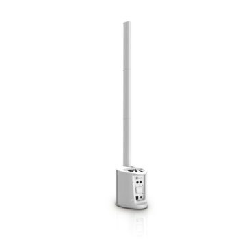   LD Systems MAUI 5 W aktív PA torony rendszer, beépített keverő és Bluetooth, fehér