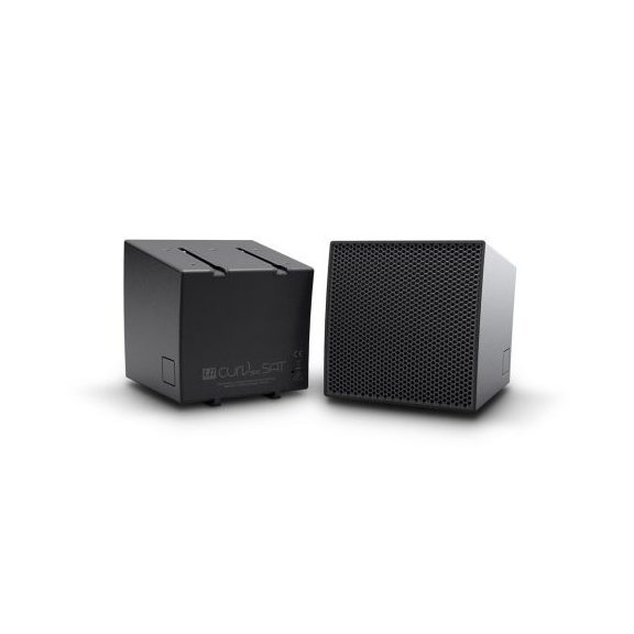 LD Systems CURV 500 AVS hordozható array rendszer, hangfalkábelekkel, fekete
