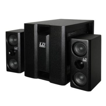   LD Systems DAVE 8 XS aktív, kompakt 8"-os PA rendszer, fekete