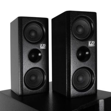   LD Systems DAVE 8 XS aktív, kompakt 8"-os PA rendszer, fekete