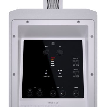   LD Systems MAUI® 11 G3 hordozható oszlop PA rendszer, kardioid iránykarakterisztika, fehér