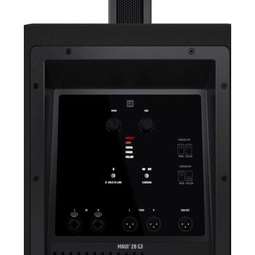   LD Systems MAUI® 28 G3 – Professzionális Kompakt Oszlop PA Rendszer Kardioid Iránykarakterisztikával