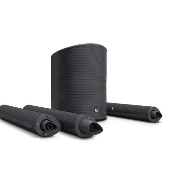 LD Systems MAUI 5 GO 100 – Hordozható Akkumulátoros PA Rendszer Beépített Keverővel és Bluetooth-szal