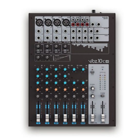 LD Systems VIBZ 10 C keverő 10 csatornás, kompresszorral