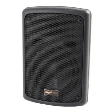   Soundsation SPWM-08A 80W kétutas aktív hangfal 8″ mélyhangszóróval és falitartóval