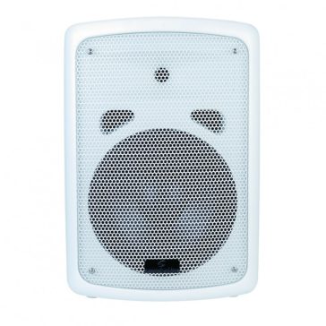   Soundsation SPWM-08P - -WH 80W kétutas passzív hangfal 8″ mélyhangszóróval és falitartóval (fehér kivitel)