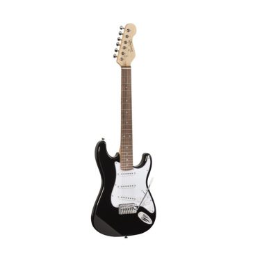   RIDER-JR BK - 3/4 Double Cutaway elektromos gitár 3 Single Coil pickuppel
