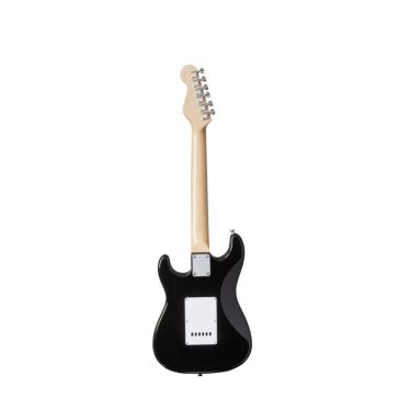   RIDER-JR BK - 3/4 Double Cutaway elektromos gitár 3 Single Coil pickuppel