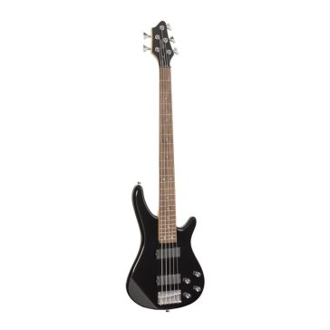   SOUNDSATION GUNBARREL-5 BK - 5 Húros elektromos basszusgitár hídra és nyakra szerelt pickuppel