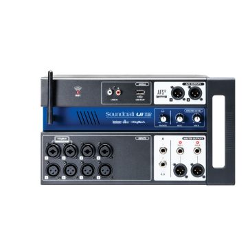   Soundcraft Ui12 Digitális Keverő – Kompakt, Vezeték Nélküli Kezeléssel