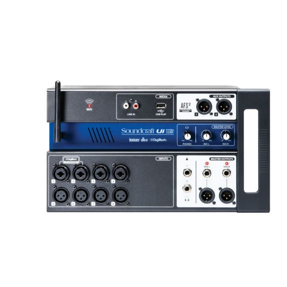 Soundcraft Ui12 Digitális Keverő – Kompakt, Vezeték Nélküli Kezeléssel