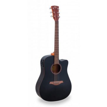   SOUNDSATION CODY DNCE-BK - Dreadnought cutaway elektroakusztikus gitár
