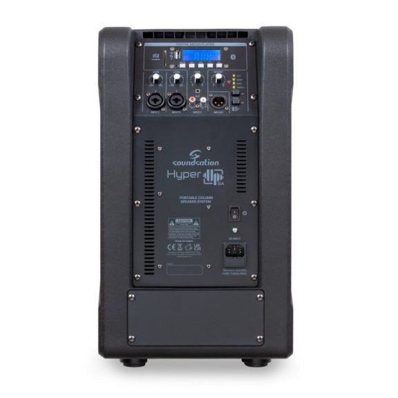 Soundsation HYPERUP 8A Bluetooth-oszlop DSP-vel | 300 W hordozható hangrendszer