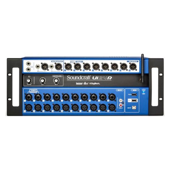 Soundcraft Ui24R Digitális Keverő – Professzionális vezeték nélküli keverés és rögzítés