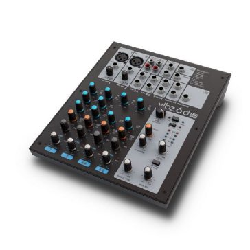   LD Systems VIBZ 6 D keverő 6 csatornás, effektprocesszorral