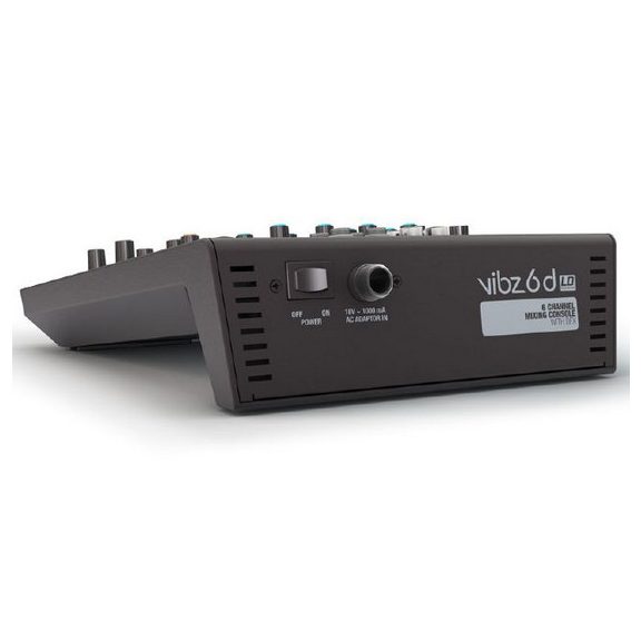 LD Systems VIBZ 6 D keverő 6 csatornás, effektprocesszorral