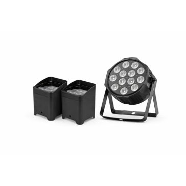 LED PAR lámpák, akkumulátoros